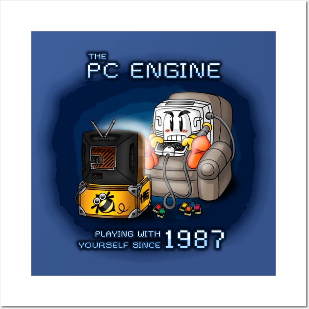 PC Engine - Since 1987 Wall Art by Sarumaru